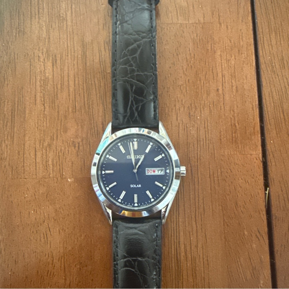 Seiko Solar Silver Men’s Watch